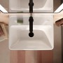 Lavabo hansgrohe Xanuia Q 500/390 avec trou de robinet sans trop-plein, SmartClean - vue technique