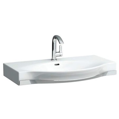 Vasque LAUFEN Palace 90 cm avec trop-plein et 1 trou de robinet, avec porte-serviettes