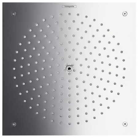 GROHE Rainshower SmartActive 310 Cube Kopfbrauseset mit 2 Strahlarten und Deckenanschluss