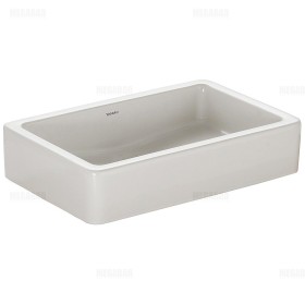 Vasque à poser Duravit Vero 60 cm sans trou de robinet poli