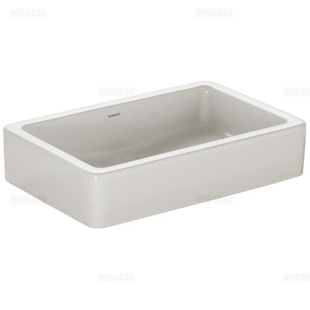 Vasque à poser Duravit Vero 60 cm sans trou de robinet poli