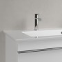 Mobile lavabo Villeroy & Boch Venticello 120 x 50 cm con 2 fori per rubinetti - vista tecnica