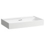 Vasque à poser LAUFEN Kartell 80 x 46 cm, sans trou de robinet, avec trop-plein