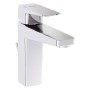 VitrA Root Square Einhebel-Waschtischmischer M mit Ablaufgarnitur - Detailansicht