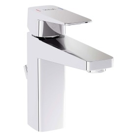 Robinet de lavabo monocommande VitrA Root Square M avec bonde