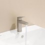 VitrA Root Square Einhebel-Waschtischmischer M mit Ablaufgarnitur - Produktansicht