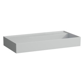 Vasque LAUFEN Kartell 90 x 46 cm, avec étagère à gauche, sans trou de robinet