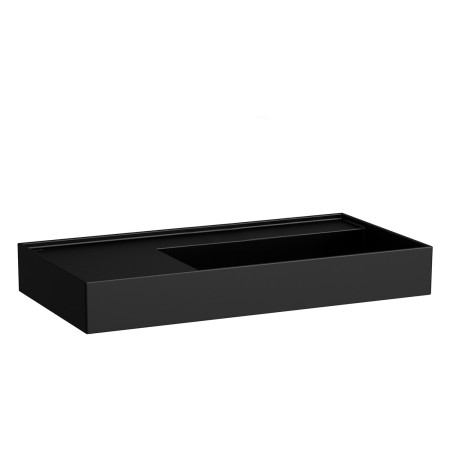 Vasque LAUFEN Kartell 90 x 46 cm, avec étagère à gauche, sans trou de robinet