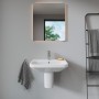 Lavabo Duravit DuraStyle 60 cm, avec 1 trou de robinet - vue détaillée