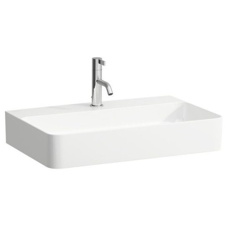 Vasque à poser LAUFEN Val 65 x 42 cm avec 1 trou de robinet, sans trop-plein