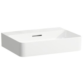 Lavabo LAUFEN Val, encastrable 55 x 42 cm sans trou de robinet, avec trop-plein