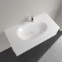 Mobile lavabo sospeso Villeroy & Boch Antao 100 x 50 cm, senza troppopieno, con 1 foro per rubinetto