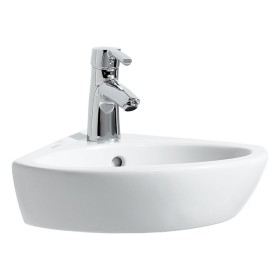 Lavabo d'angle LAUFEN PRO B 44 cm avec trou de robinet et trop-plein