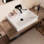 hansgrohe Xanuia Q Vasque à poser polie 600/480 sans trou de robinet avec trop-plein