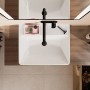 hansgrohe Xanuia Q Vasque à poser polie 600/480 sans trou de robinet avec trop-plein - vue technique