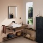 hansgrohe Xanuia Q Vasque à poser polie 600/480 sans trou de robinet avec trop-plein - vue détaillée