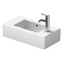 Lavabo Duravit Vero 50 cm Trou de robinet à droite - vue détaillée