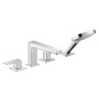 hansgrohe Metropol 4-Loch Wannenrandarmatur mit Hebelgriff