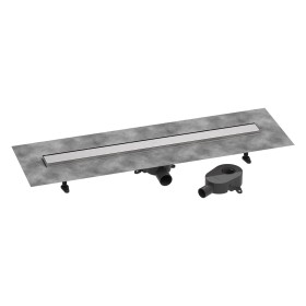 hansgrohe RainDrain Go Komplettset Duschrinne 900 rückseitig befliesbar für Standard-/flache Installation