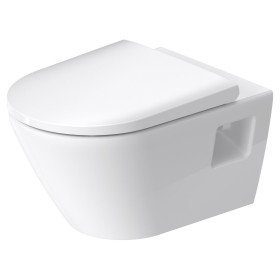 Set WC sospeso Duravit D-Neo Rimles, a scarico a pavimento