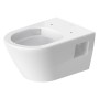 Duravit D-Neo Wand-WC-Set Rimles, Tiefspüler - technische Ansicht
