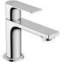 Robinet de lavabo monocommande hansgrohe Rebris E 80 avec vidage à tirette