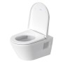Duravit D-Neo Wand-WC-Set Rimles, Tiefspüler - technische Ansicht