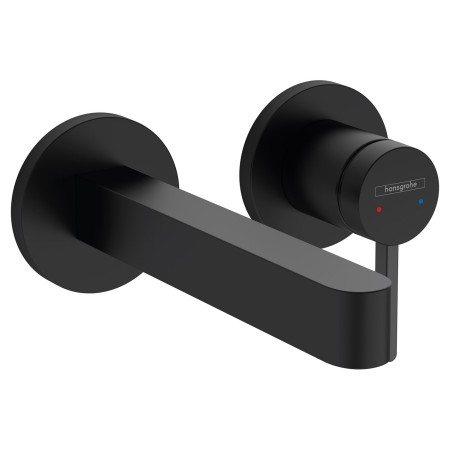 Robinet de lavabo encastré mural à levier unique hansgrohe Finoris 16,8 cm