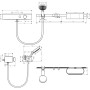 Set doccia hansgrohe WallStoris Bundle 105