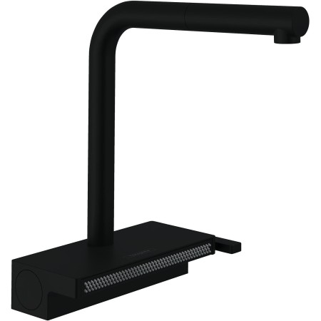 Rubinetto monocomando per cucina hansgrohe Aquno Select M81 250, beccuccio estraibile, 2jet