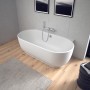 Vasca Duravit Luv versione a parete 180 x 95 cm - vista dettagliata
