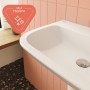 VitrA S20 Waschtisch 65 cm, 1 Hahnloch mittig und Überlauf - Produktansicht