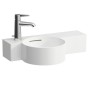 Lavabo LAUFEN Val 55 x 31,5 cm avec trou de robinet et trop-plein