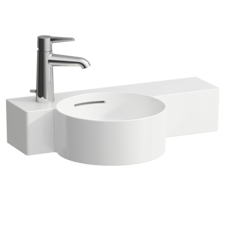 Lavabo LAUFEN Val 55 x 31,5 cm avec trou de robinet et trop-plein
