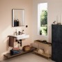 hansgrohe Xanuia Q Lavabo Compact 600/370 con Foro per Rubinetto e Troppopieno - vista dettagliata