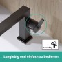 Robinet de lavabo monocommande hansgrohe Tecturis E 110 Fine CoolStart économiseur d'eau+ avec vidage