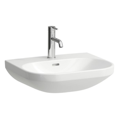 Vasque LAUFEN LUA 55 x 46 cm avec trou pour robinet, avec trop-plein, non encastrable
