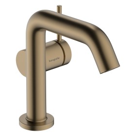 Robinet de lavabo monocommande hansgrohe Tecturis S 110 Fine CoolStart économiseur d'eau sans vidage