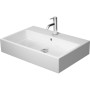 Lavabo Duravit Vero Air brossé avec 1 trou de robinet 70 x 47 cm, avec trop-plein