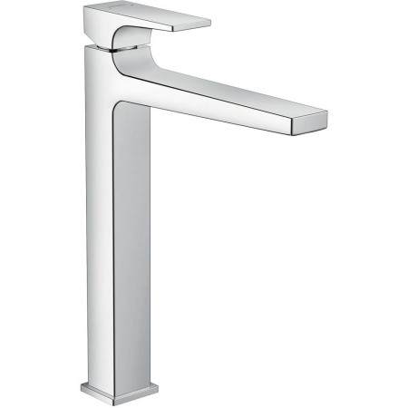 Mitigeur de lavabo monocommande hansgrohe Metropol 260 avec levier et bonde Push-Open pour vasques