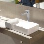 Mitigeur de lavabo monocommande hansgrohe Metropol 260 avec levier et bonde Push-Open pour vasques - vue détaillée