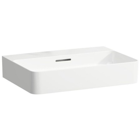 Vasque à poser LAUFEN Val 60 x 42 cm sans trou de robinet, avec trop-plein