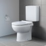 Duravit No. 1 Stand-WC Rimless Set - technische Ansicht