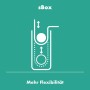 hansgrohe Tecturis E 3-Loch Einhebel-Wannenrandarmatur mit Schlauchbox (sBox) - Produktansicht