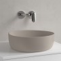 Lavabo d'appoggio Villeroy & Boch Antao 40 x 39,5 cm, senza troppo pieno, non levigato - vista tecnica