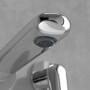 Robinet de lavabo mural à levier unique Villeroy & Boch Antao à deux trous - vue technique