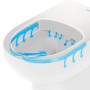 Duravit No. 1 Stand-WC Rimless Set - technische Ansicht