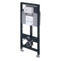 Élément de WC Duravit DuraSystem, Basic, revêtement thermolaqué