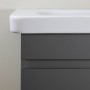 Lavabo de meuble Duravit DuraStyle 80 cm, avec 1 trou de robinet - vue technique