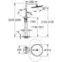 GROHE Essence Neu Einhand-Brausebatterie freistehend - Detailansicht
